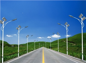 太陽(yáng)能光伏路燈 太陽(yáng)能光伏路燈
