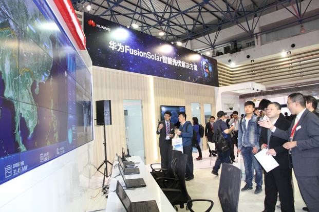華為智能光伏3.0精彩亮相2016國(guó)際太陽(yáng)能發(fā)電展 華為智能光伏3.0精彩亮相2016國(guó)際太陽(yáng)能發(fā)電展